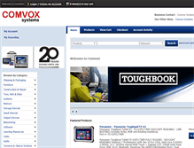 Tablet Screenshot of comvox.net